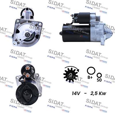 Sidat S12DR0003A2 - Starter www.molydon.hr