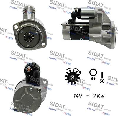 Sidat S12HT0034A2 - Starter www.molydon.hr