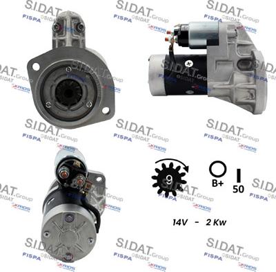 Sidat S12HT0034 - Starter www.molydon.hr