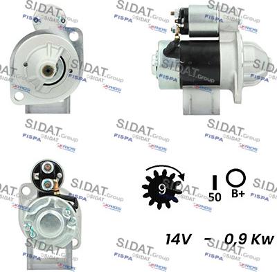 Sidat S12HT0200A2 - Starter www.molydon.hr