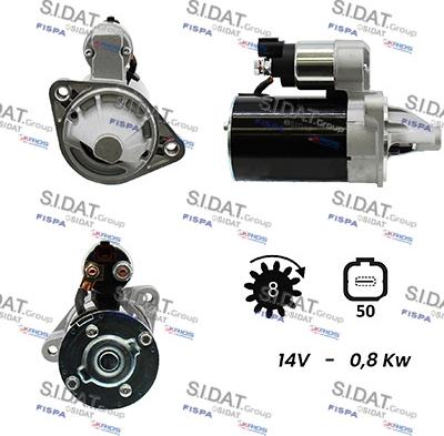 Sidat S12HY0772 - Starter www.molydon.hr