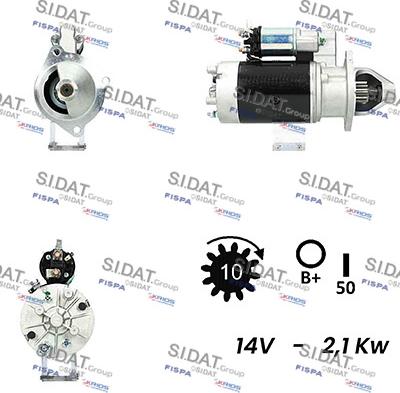 Sidat S12LU0495A2 - Starter www.molydon.hr