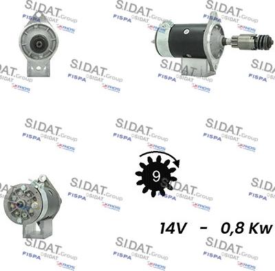 Sidat S12LU0456A2 - Starter www.molydon.hr