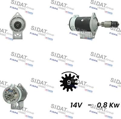 Sidat S12LU0640A2 - Starter www.molydon.hr