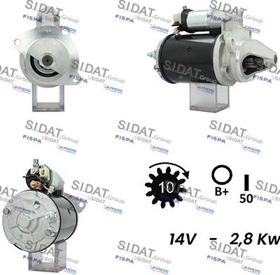 Sidat S12LU0380A2 - Starter www.molydon.hr