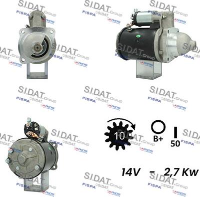 Sidat S12LU0291A2 - Starter www.molydon.hr