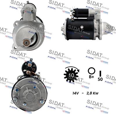 Sidat S12LU0292A2 - Starter www.molydon.hr