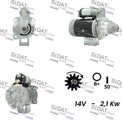 Sidat S12LU0717A2 - Starter www.molydon.hr