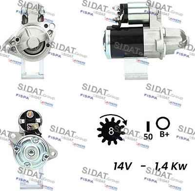 Sidat S12MH0581A2 - Starter www.molydon.hr