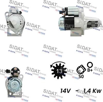 Sidat S12MH0571A2 - Starter www.molydon.hr