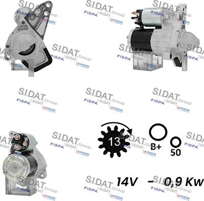 Sidat S12MH0689A2 - Starter www.molydon.hr