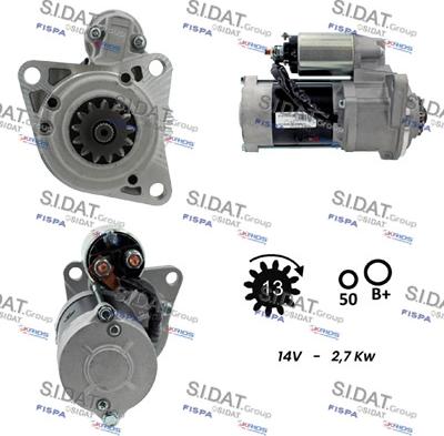 Sidat S12MH0877A2 - Starter www.molydon.hr