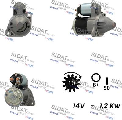 Sidat S12MH0346 - Starter www.molydon.hr