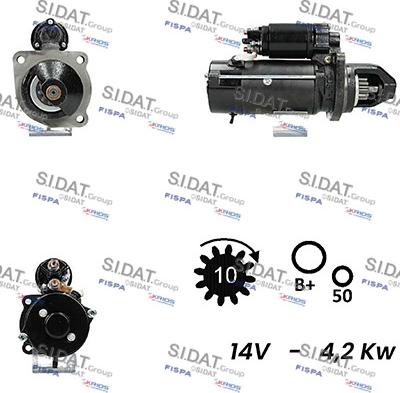 Sidat S12ML0488A2 - Starter www.molydon.hr