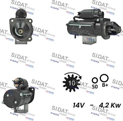 Sidat S12ML0663A2 - Starter www.molydon.hr