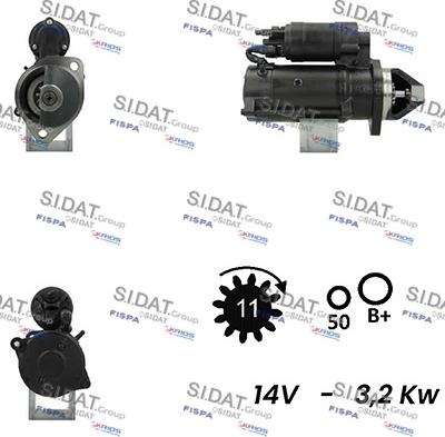 Sidat S12ML0667A2 - Starter www.molydon.hr