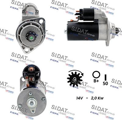 Sidat S12ML0390 - Starter www.molydon.hr