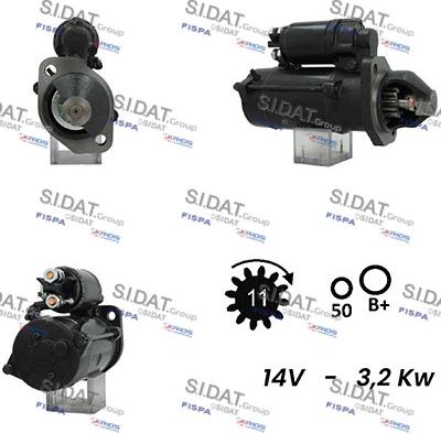 Sidat S12ML0391A2 - Starter www.molydon.hr