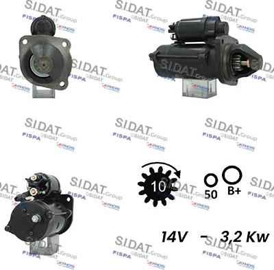 Sidat S12ML0388A2 - Starter www.molydon.hr