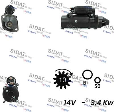 Sidat S12ML0289A2 - Starter www.molydon.hr