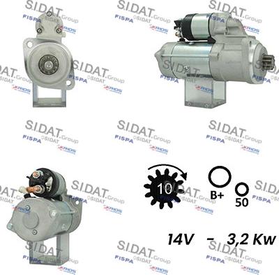 Sidat S12ML0709 - Starter www.molydon.hr