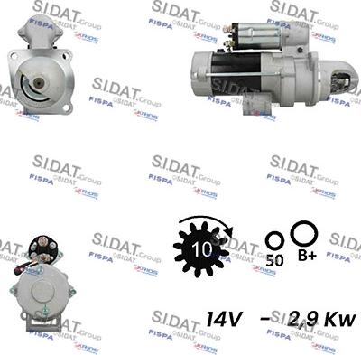 Sidat S12NK0355A2 - Starter www.molydon.hr