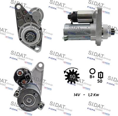 Sidat S12VA0442A2 - Starter www.molydon.hr