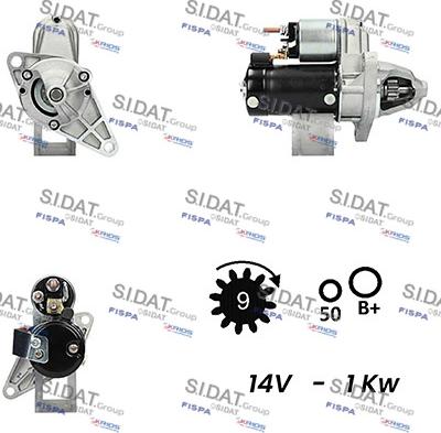 Sidat S12VA0402A2 - Starter www.molydon.hr