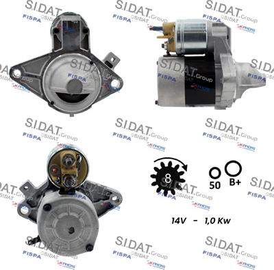 Sidat S12VA0011 - Starter www.molydon.hr