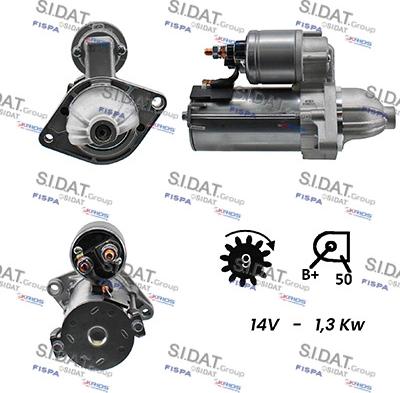 Sidat S12VA0017A2 - Starter www.molydon.hr