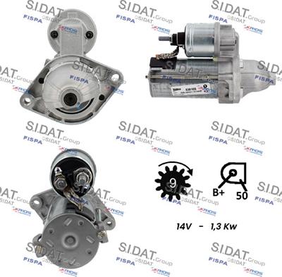 Sidat S12VA0017 - Starter www.molydon.hr