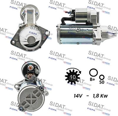 Sidat S12VA0084A2 - Starter www.molydon.hr