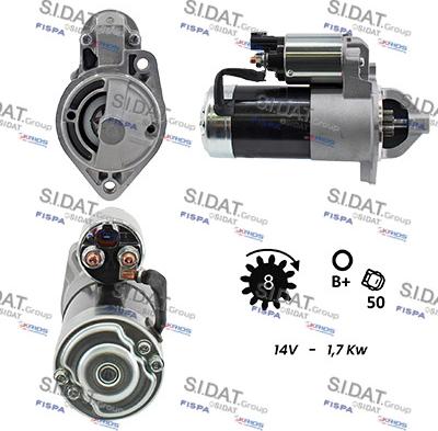 Sidat S12VA0086 - Starter www.molydon.hr