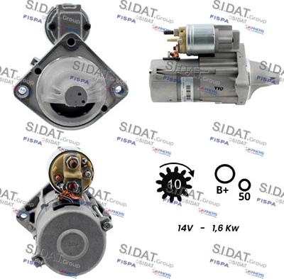 Sidat S12VA0081 - Starter www.molydon.hr