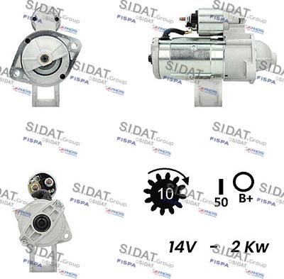 Sidat S12VA0024A2 - Starter www.molydon.hr