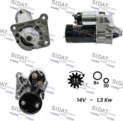 Sidat S12VA0152 - Starter www.molydon.hr