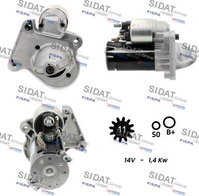 Sidat S12VA0102 - Starter www.molydon.hr