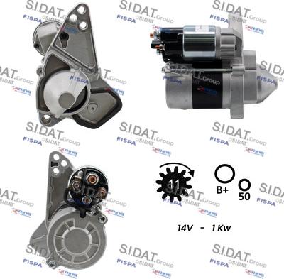 Sidat S12VA0119A2 - Starter www.molydon.hr