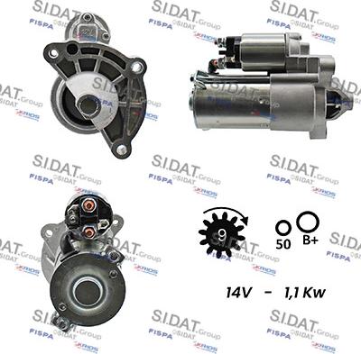 Sidat S12VA0113A2 - Starter www.molydon.hr