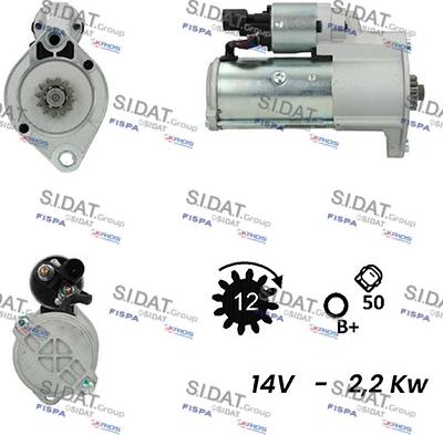 Sidat S12VA0178A2 - Starter www.molydon.hr