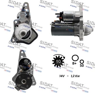 Sidat S12VA0856 - Starter www.molydon.hr