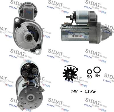 Sidat S12VA0813 - Starter www.molydon.hr