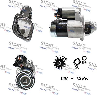 Sidat S12VA0213 - Starter www.molydon.hr