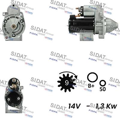 Sidat S12VA0272A2 - Starter www.molydon.hr