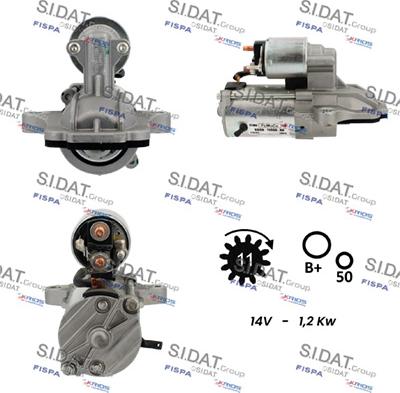 Sidat S12VS0283 - Starter www.molydon.hr