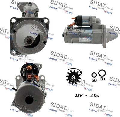 Sidat S24BH0045 - Starter www.molydon.hr