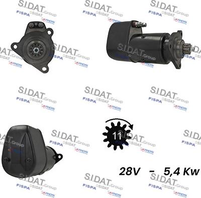 Sidat S24BH0040A2 - Starter www.molydon.hr