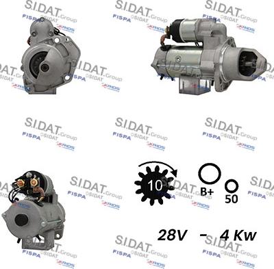 Sidat S24BH0048A2 - Starter www.molydon.hr