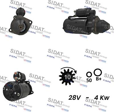 Sidat S24BH0054A2 - Starter www.molydon.hr