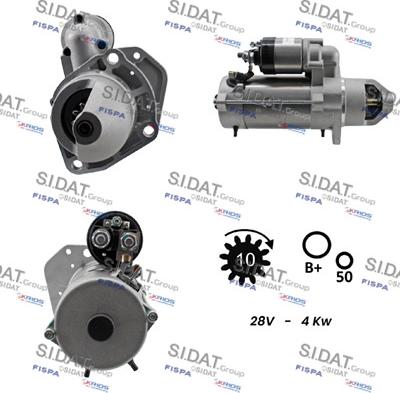 Sidat S24BH0051A2 - Starter www.molydon.hr